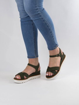 Sandalia Mustang Kaki 51091