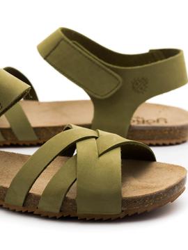 Sandalias Yokono Genova Kaki para Mujer
