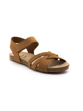Sandalias Yokono Genova De Piel Cuero para Mujer