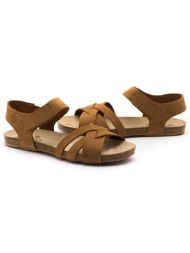 Sandalias Yokono Genova De Piel Cuero para Mujer