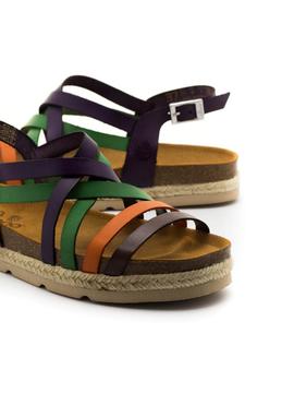 Sandalias Yokono Java-057 Moradas para Mujer
