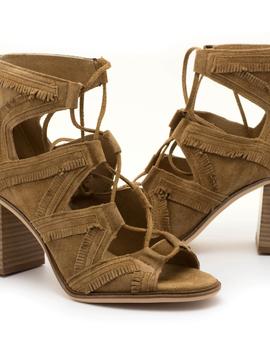 Sandalia Alpe 4029 Abotinada Cuero para Mujer