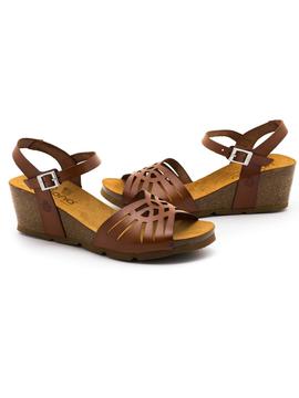 Sandalias Yokono Cadiz-097 Cuero para Mujer