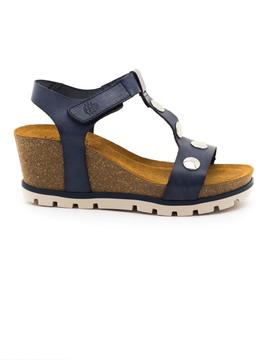 Sandalias Yokono Mavile-002 Azules para Mujer