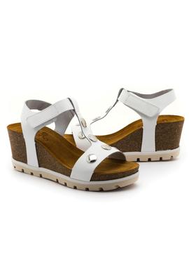 Sandalias Yokono Mavile-002 Blancas para Mujer