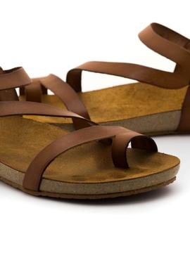 Sandalias Yokono Ibiza-115 Cuero para Mujer