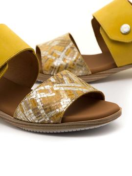 Sandalias PaulaUrban 59 Mostaza para Mujer
