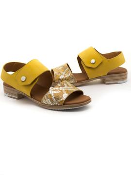 Sandalias PaulaUrban 59 Mostaza para Mujer