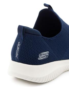 Zapatillas Skechers 12837 Azules para Mujer