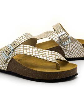 Sandalias D'Liro Bio 801020 Beige para Mujer