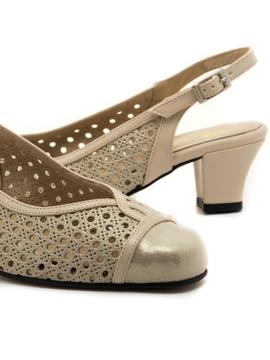 Zapatos Trebede 561 Beige para Mujer