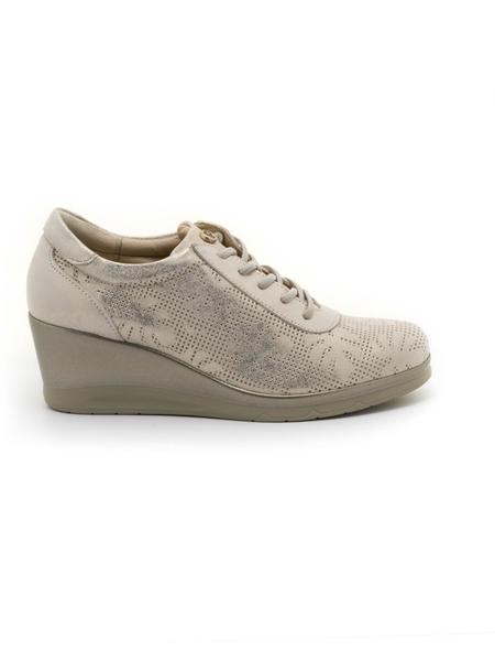 Zapato Pitillos 5525 Oro para Mujer en Calzados Monchel