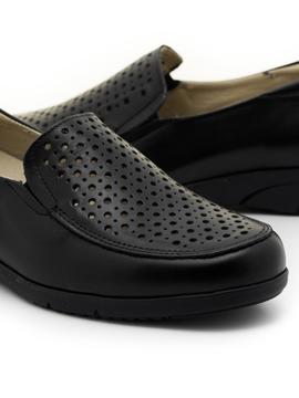 Mocasines Pitillos 2912 Negros para Mujer