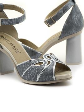 Sandalias Pitillos 5583 Plata para Mujer