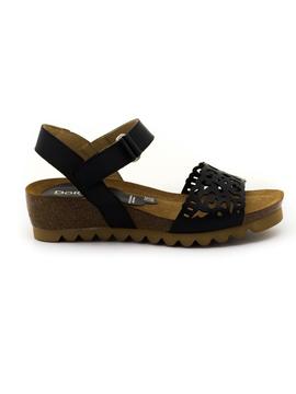 Sandalias Dorking 7847 Bio Negras para Mujer