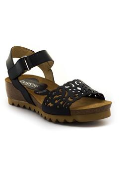 Sandalias Dorking 7847 Bio Negras para Mujer