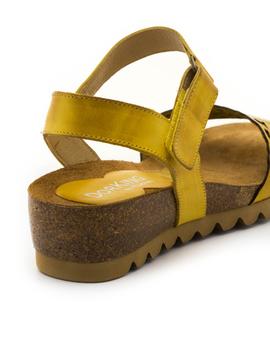 Sandalias Dorking 7847 Bio Mostaza para Mujer