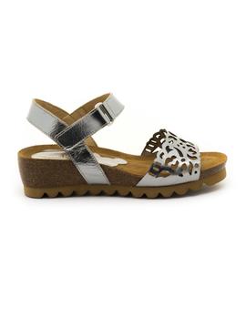 Sandalias Dorking 7847 Bio Plata para Mujer