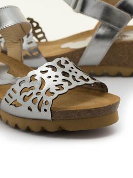 Sandalias Dorking 7847 Bio Plata para Mujer