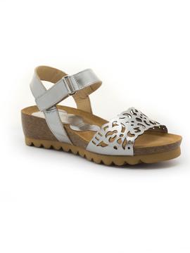 Sandalias Dorking 7847 Bio Plata para Mujer