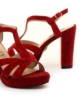 Sandalias Chiller 19075 Rojas para Mujer