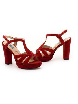 Sandalias Chiller 19075 Rojas para Mujer