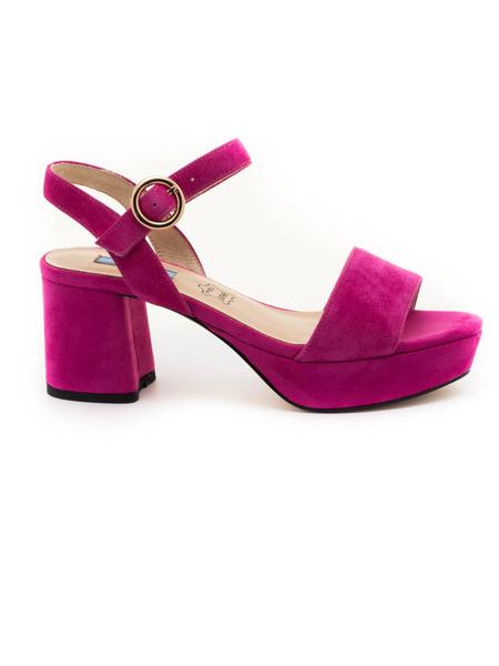 Sandalia Chiller 19060 Fucsia plataforma Monchel.com