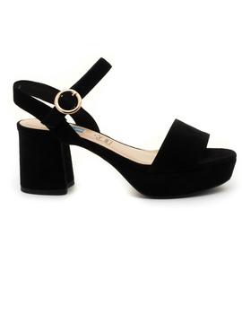 Sandalias Chiller 14060 De Piel Negras