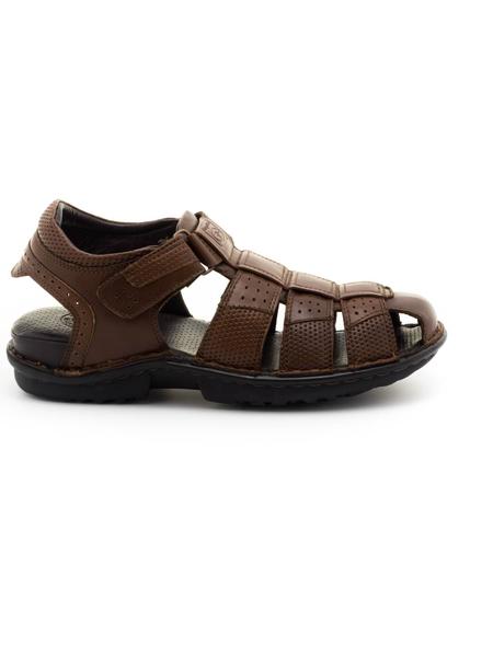 Sandalia KangaRoos 8005 Piel Marrones Hombre