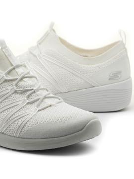 Deportivo Skechers Arya 23757 Blanco para Mujer