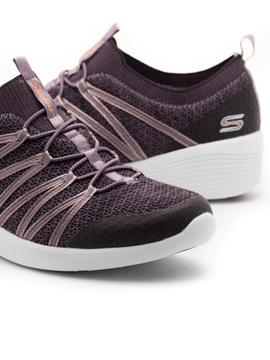 Zapatilla Skechers Arya 23757 Morada para Mujer