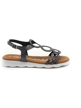 Sandalia Oh MY Sandals Plomo para Mujer