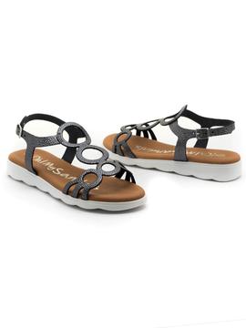 Sandalia Oh MY Sandals Plomo para Mujer