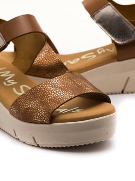 Sandalia Oh My Sandals Marrón para Mujer