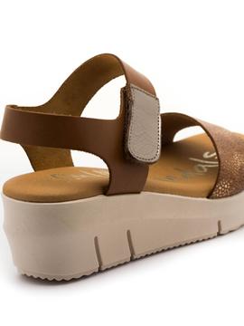 Sandalia Oh My Sandals Marrón para Mujer