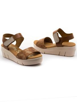 Sandalia Oh My Sandals Marrón para Mujer