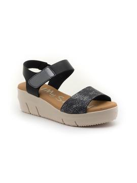 Sandalia Oh MY Sandals 4344 Negra para Mujer