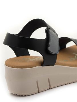 Sandalia Oh MY Sandals 4344 Negra para Mujer