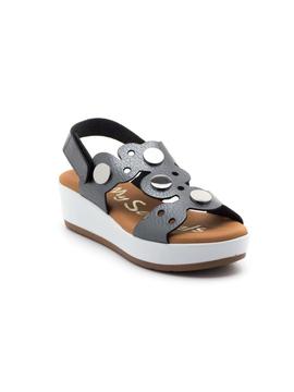 Sandalia Oh My Sandals 4334 Plomo para Mujer