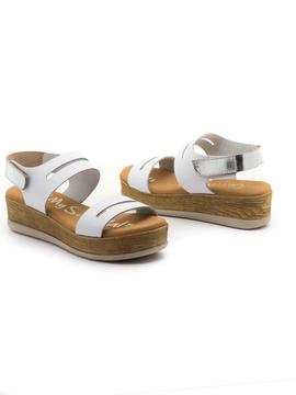 Sandalia Oh My Sandals 4341 Blanca para Mujer