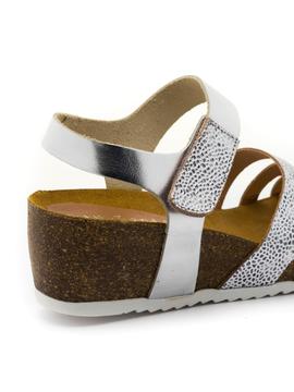 Sandalia Oh MY Sandals Plata para Mujer