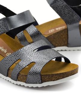 Sandalia Oh MY Sandals Plomo Para Mujer