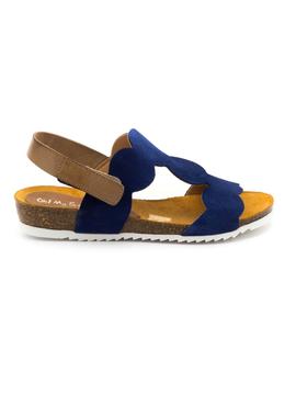 Sandalia Oh MY Sandals 4390 Azul para Mujer