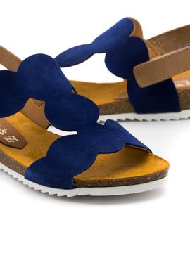 Sandalia Oh MY Sandals 4390 Azul para Mujer