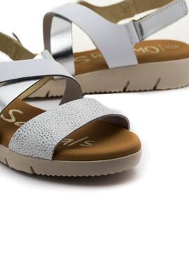 Sandalia Oh My Sandals 4315 Blanca para Mujer