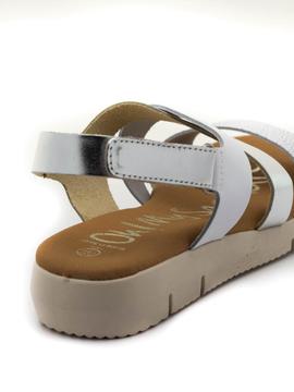 Sandalia Oh My Sandals 4315 Blanca para Mujer