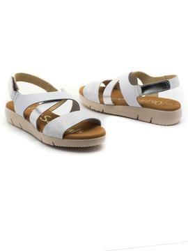 Sandalia Oh My Sandals 4315 Blanca para Mujer