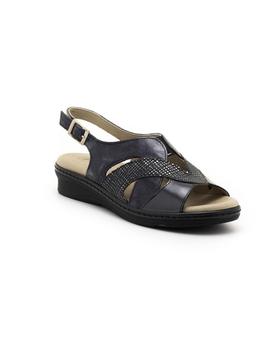 Sandalias Pitillos 5502 Negras para Mujer