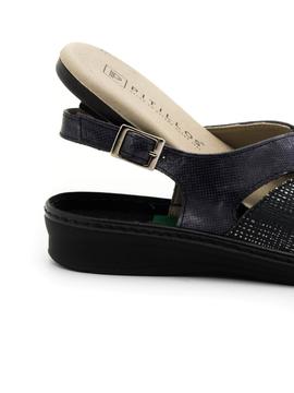 Sandalias Pitillos 5502 Negras para Mujer