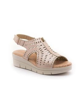 Sandalias ModaBella 1217 Nude para Mujer